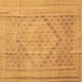 thumbnail image 1 of Ahgly Company Indoor Square Southwestern Brown Country Area Rugs, 8' Square, 1 of 4