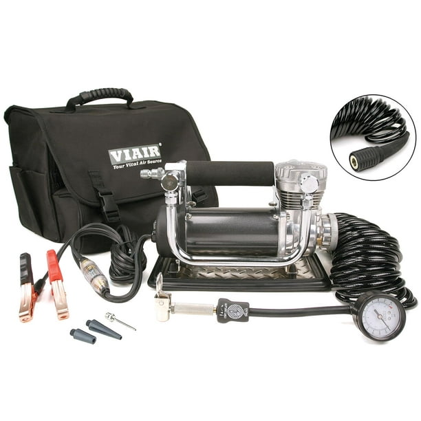 VIAIR 440P 150 PSI 12 Volt Powerful Portable Air Compressor Kit with