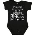 thumbnail image 3 of Inktastic So I'm Little, but I'm Gonna Be a Big Sister Girls Baby Bodysuit, 3 of 5