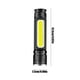 thumbnail image 3 of Linterna LED de enfoque ajustable, alto brillo, recargable, resistente al agua, adecuada para senderismo, caminatas, exteriores, camping, uso en coche, lámpara de mano eléctrica., 3 of 6