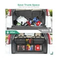 thumbnail image 4 of Oasser Back Seat Trunk Organizer Hanging Car Organizer Trunk Foldable Cargo Storage with 6 Large Pockets 3 Adjustable Straps 40x19inch, 4 of 4