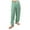 Green, variant on Jamsmile Women Pants Plaid Print Drawstrings Elastic High Waist Wide Leg Pants Vintage Tracksuits Loose Streetwear Trousers
