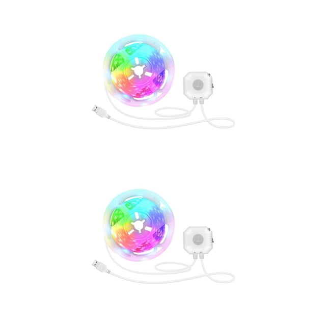 Toystoory LED Strip Lights PIR Light Party Sensor Powered Cabinet USB Stairs Tipo 1 2Conjunto