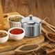 thumbnail image 2 of Tarro de condimentos de acero inoxidable con tapa y cuchara, recipiente hermético para especias para almacenamiento en la cocina, azucarero para café y té, tamaño M, 2 of 7