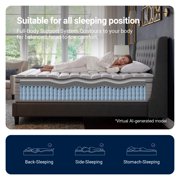 Avenco Luna 14 Medium Hybrid Mattress, Queen Size