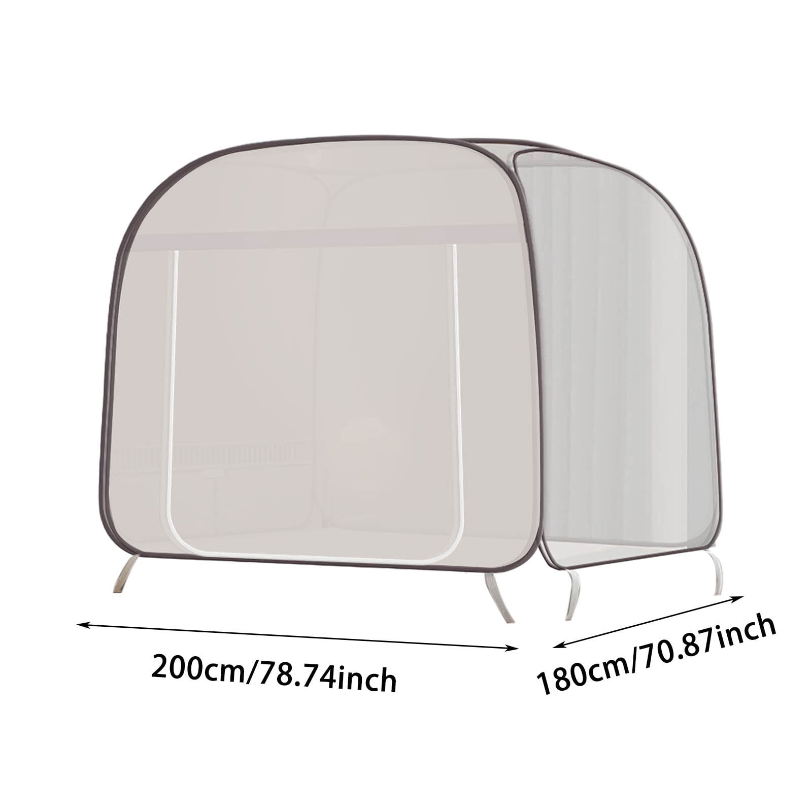 LLDYYDS Instant Setup Portable Up Net Tent with Zipper Door for Indoor Outdoor Travel Camping Bed