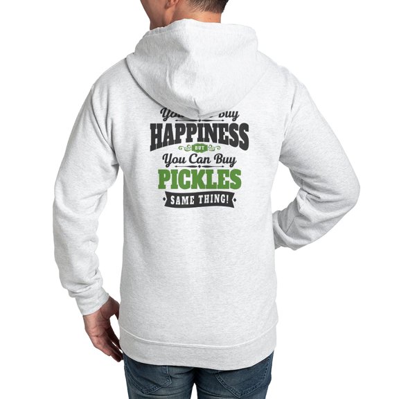 CafePress - Pickles Happiness Zip Hoodie - Zip Hoodie, Classic Hooded Sweatshirt with Metal Zipper