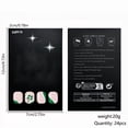 thumbnail image 2 of St. Patrick's Day Press-On Nails - Short Green Glitter Nail Stickers, Easy Application & Removal, Glossy Finish, Travel-Friendly Manicure for Holiday Celebrations, 2 of 9