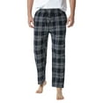 thumbnail image 1 of hirigin Men's Pajamas Plaid Pants, Drawstring Elastic Mid Waist Comfy Soft Loose Lounge Sleep Pants for Spring Autumn, 1 of 6