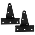 thumbnail image 4 of 1 juego de herrajes para puertas de alta resistencia, bisagras con cojinetes, bisagras extendidas, bisagras resistentes para puertas de madera, bisagras para cercas de madera, 4 of 8