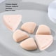 thumbnail image 3 of Estuche De Silicona Para Soplo De Polvo, Ahuecado, A Prueba De Polvo, Transpirable, Triangular, Para Maquillaje, Limpia La Piel Amigable Para Exteriores, 3 of 7
