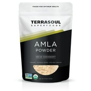 Terrasoul Superfoods Organic Amla Berry Powder, 16 oz - Rich in Antioxidant Vitamin C | Supports Immunity