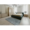 thumbnail image 5 of Ahgly Company Machine Washable Indoor Rectangle Industrial Modern Iron Gray Area Rugs, 2' x 4', 5 of 7