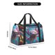 thumbnail image 3 of Easygdp Cute Underwater Axolotl Bolsa de Gimnasio, Bolsa de Viaje Duffel, Bolsa de Fin de Semana con Compartimentos, Bolsa de Mano para Noche, 3 of 7
