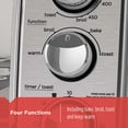 thumbnail image 2 of 4-Slice Toaster Oven with Natural Convection, Stainless Steel, TO1760SS (TO1760SST-1), 2 of 7