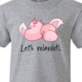 thumbnail image 4 of Inktastic Let's Relaxolotl with Sleeping Axolotls Youth T-Shirt, 4 of 5