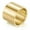Gold A, variant on Men Women Wide Band Thumb Ring Stainless Steel Cool Plain Matte Finish Flat Top-Gold C-9