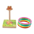 thumbnail image 3 of BELOVING Ring Tossing Animal Pattern Interactive Toy for Boys Girls Parent Child Kids kitten, 3 of 9
