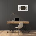 thumbnail image 3 of Kimberly, Allen 24x14 White Modern Wood Framed Museum Art Print Titled - Home is not a Place, 3 of 4