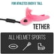 thumbnail image 2 of Protector bucal SISU Tether para adultos, rosa intenso, 2 mm de grosor, no tóxico, 2 of 6