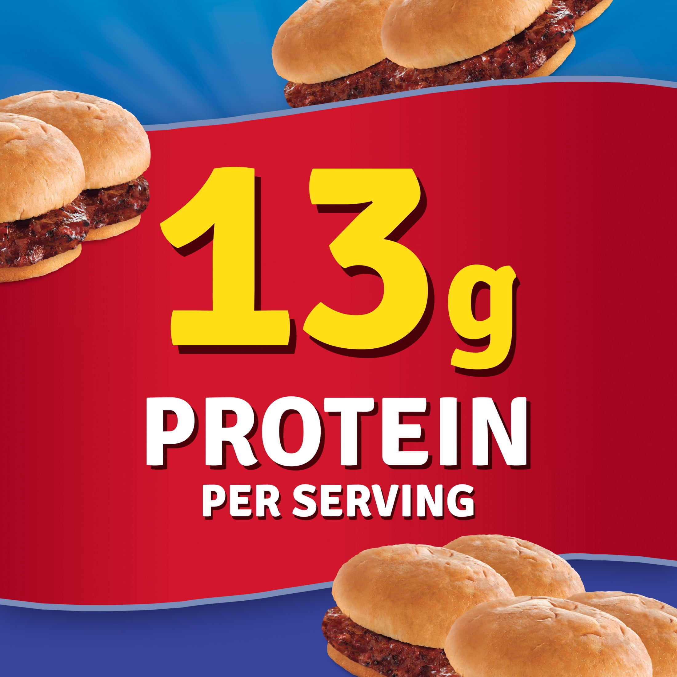State Fair BBQ Rib Sliders, Fully Cooked, 4 Count, 9.24 oz (Frozen)