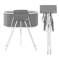 thumbnail image 1 of VEVOR Foldable Dog Bathtub Elevated Grey Shower Station for Small & Medium Dogs & Cats, 1 of 9