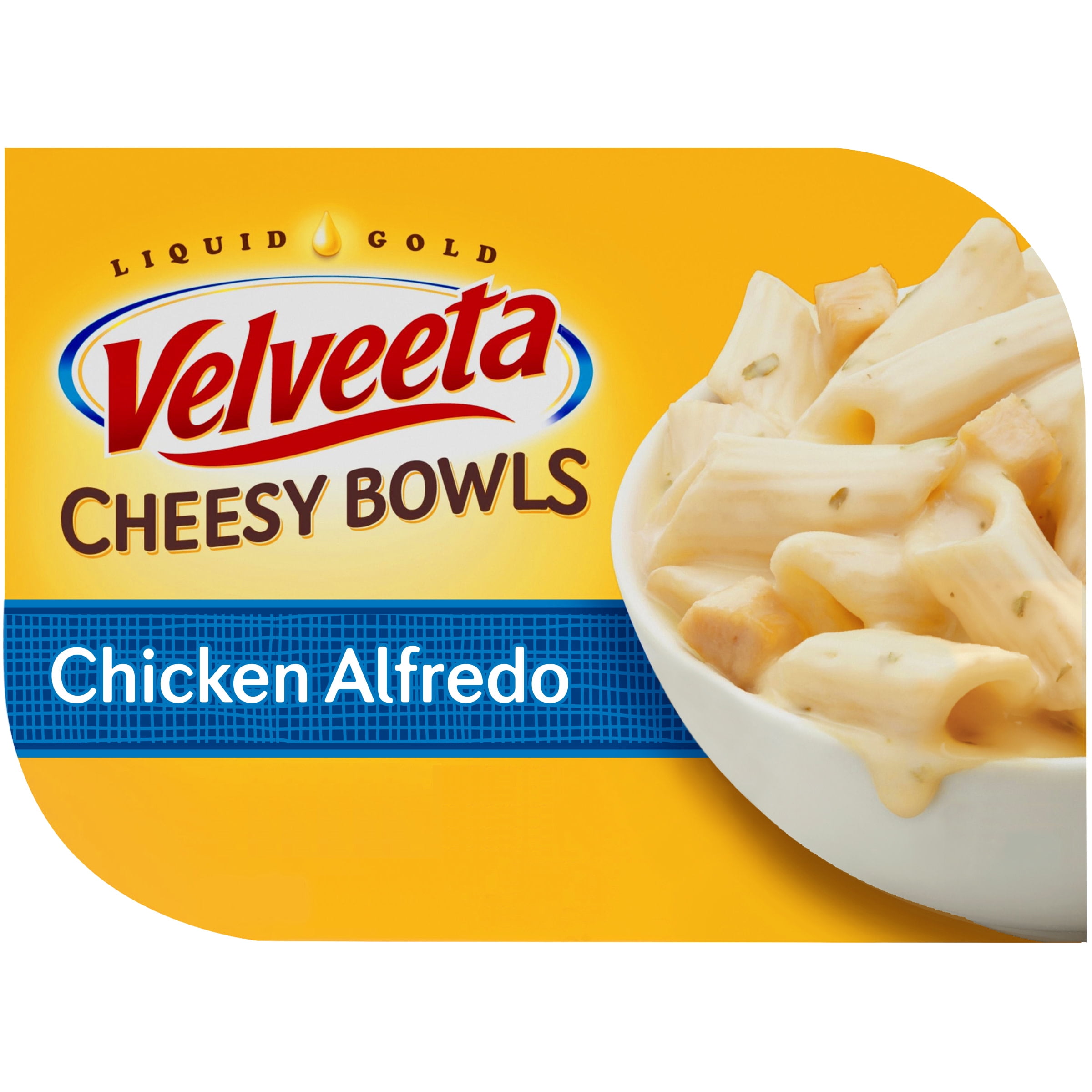 Velveeta Cheesy Bowls Chicken Alfredo Microwave Meal, 9 oz Tray