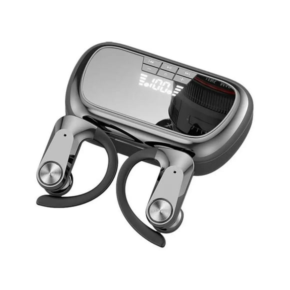 Auriculares inalámbricos con micrófono integrado, sonido estéreo, auriculares deportivos y soporte para tarjeta TF.
