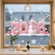 thumbnail image 4 of Pegatina navideña para ventana 2026, copos de nieve 3D de doble cara, pegatinas rosas de invierno para ventanas, ideal para centros comerciales, fiestas y puertas del país de las maravillas., 4 of 4