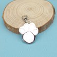 thumbnail image 2 of ZLight Engraved Pet Tags Dog Cat Round Disc Stainless Steel Collar Tag Pets ID White, 2 of 6