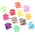 thumbnail image 1 of WRITWAA 12pcs Gymnastic Dance Ribbon Iron Yellow for Chinese Dance Practice, 1 of 8