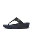 thumbnail image 5 of FitFlop Women's Lulu Leather Toe Post Wedge Sole Thong Sandal, 5 of 7