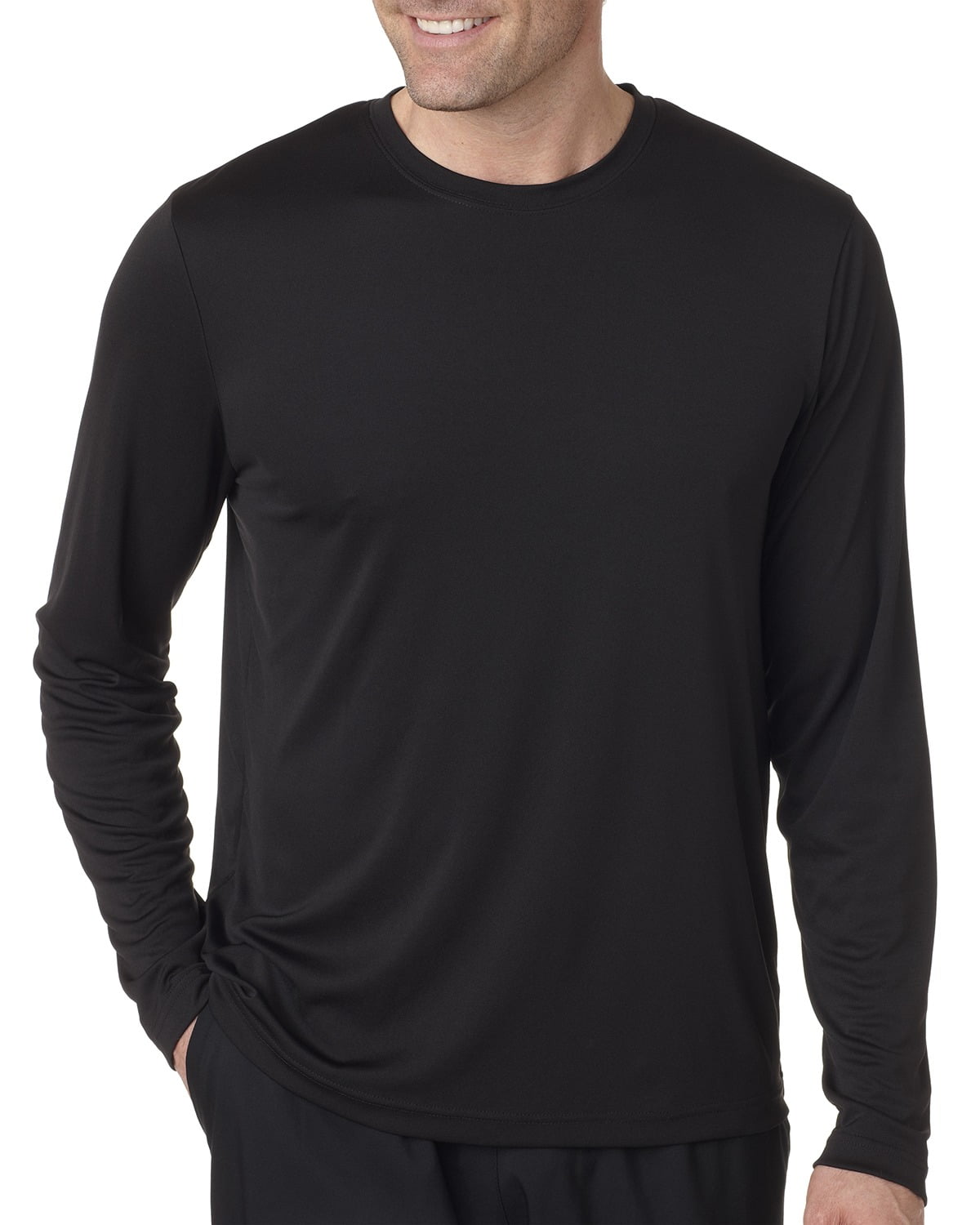 hanes cool dri long sleeve walmart