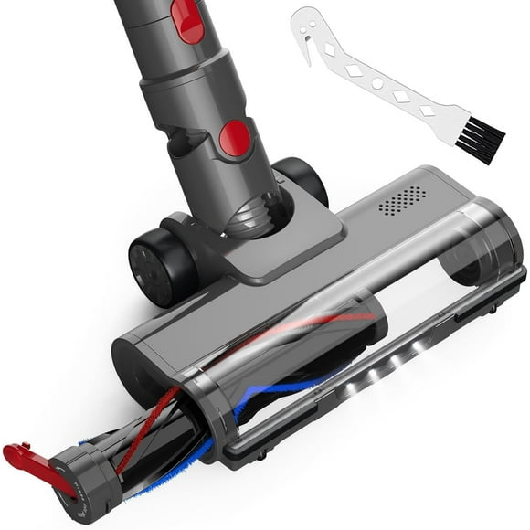 Ancocs Vacuum Cleaners Parts for Dyson V7 V8 V10 V11 V15, Roller Brush Power Head Replacement with LED Light, Motorhead Hardwood Floor Attachments for Vacuum