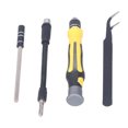 thumbnail image 1 of Juego de destornilladores 46 en 1 con puntas magnéticas, kit de herramientas de reparación electrónica para mantenimiento de relojes, 1 of 15