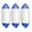 102x38cm, variant on 3 Pack Boat Fenders Inflatable Boat Fenders Bumpers for Docking with 3pcs Nylon Ropes for Yacht Pontoon, Fishing Boats, Sailboats