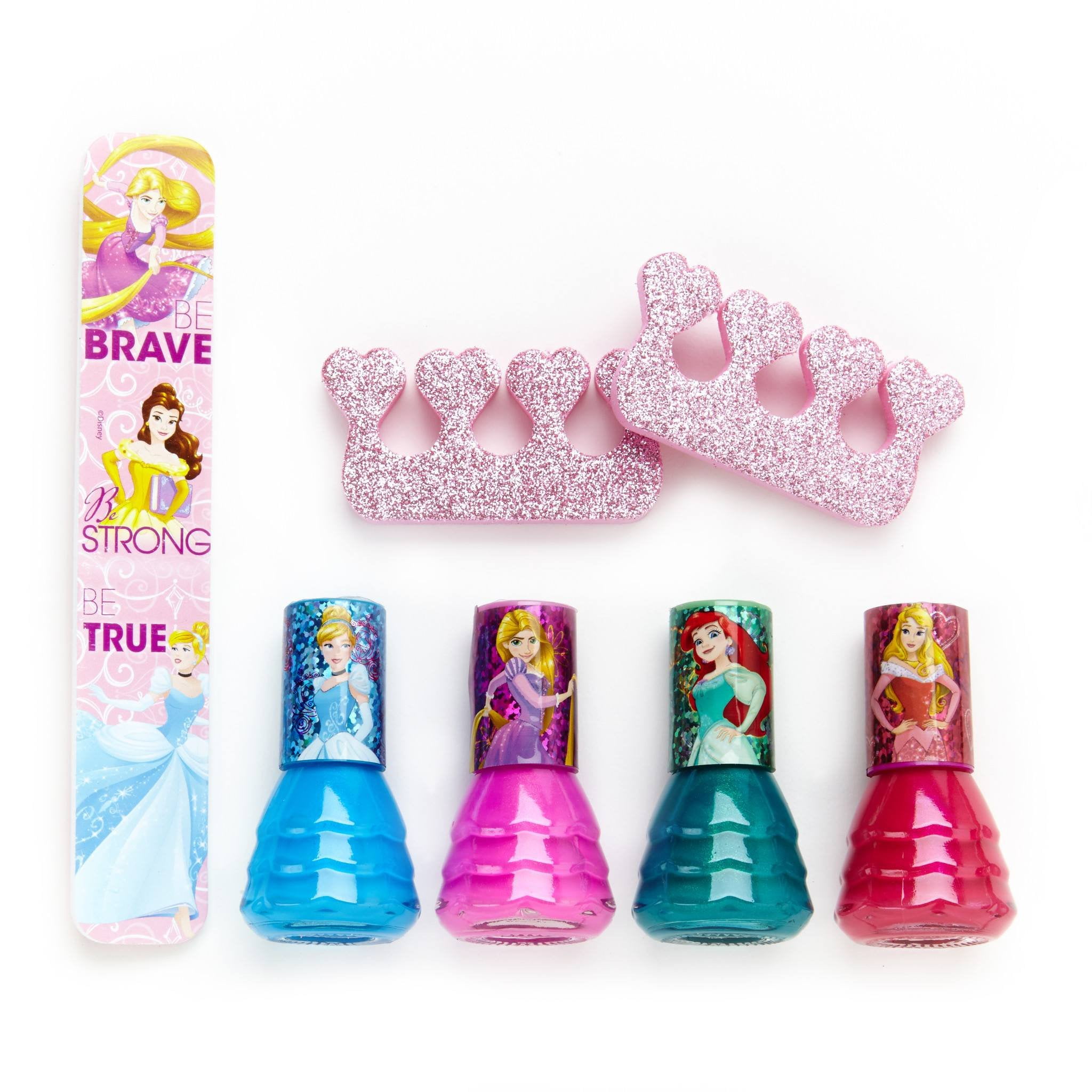 Disney Princess 4 Pack Nail Polish with Nail File