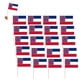 thumbnail image 4 of Bandera De Mano De De Mississippi, Estados Unidos, Palo De Mano Con Diseño De Papel Laminado De Doble Cara, Impresión Transparente Para Fiesta En Casa20 Piezas Monstrate HA015644-00, 4 of 7