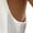 White, variant on Womens Summer U Neck Satin Sleeveless Casual Tank Tops White L
