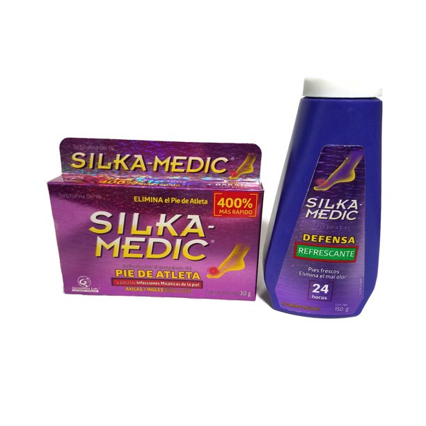 Set Of Silka Medic Gel And Talcum Refrescante Set De Silka Medic Gel Y Talco Refrescante Walmart Com