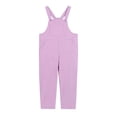 thumbnail image 2 of Ruyang Girls Boys Overalls Adjustable Strap Loose Fit Jumpsuits Casual Bib Overall Straight Leg Jumpsuit Girl Fashion School Clothes, 2 of 6
