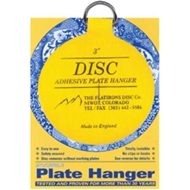 Flatirons Disc Co 426306 Invisible Plate Hanger 3 in. -For Plates Up ... Flatirons Disc Co 426306 Invisible Plate Hanger 3 in. -For Plates Up ...