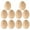 Wood, variant on Darzheoy 10 Pcs Wooden Fake Eggs, 1.5 Inch Unpainted Wooden Eggs DIY Doodle Easter Eggs Children Hand Painted Eggs Painting Toy, Easter Eggs for Children DIY Game