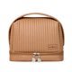 thumbnail image 3 of Bolsa de maquillaje de PU Separación seca y húmeda Bolso de viaje de doble capa (marrón) Ndcxsfigh Cuidado Belleza, 3 of 3