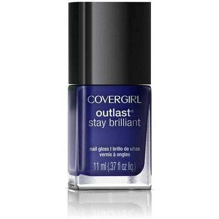 COVERGIRL Outlast Stay Brilliant Nail Gloss Sapphire Flare 307, .37