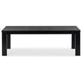 thumbnail image 2 of Safavieh Desmond Extendable Solid Wood Dining Table in Black, 2 of 14