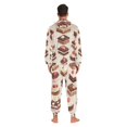 thumbnail image 4 of FORMRS Onesies Pajama for Adults Unisex Hoodie Winter Jumpsuit One Piece Sleepwear, Sizes S-2XL, Cute Chocolate Cakes, 4 of 7