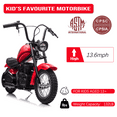 thumbnail image 4 of JoyWheels 24V Electric Dirt Bike, 250W Ride on Toy Motorcycle for kids,14mph, Age 13+,Red, 4 of 9