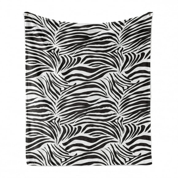 Striped Zebra Throws