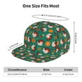thumbnail image 4 of Hirioo Cartoon Turkey for Baseball Cap Men Cap Flat Brim for Men Women Teens Adjustable Baseball Cap, 4 of 7